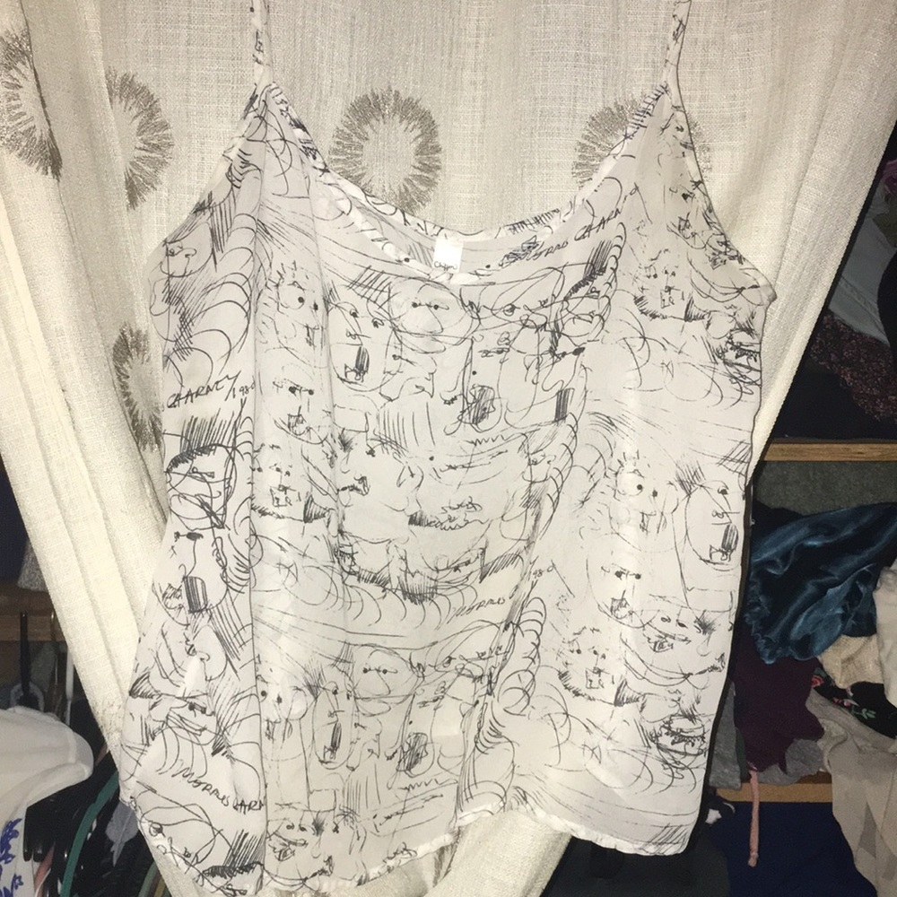Chiffon pj top